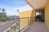 Balcony at ASA with railing