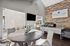 Leasing office at Silver Creek with a desk and seating