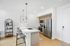 kitchen of one bedroom apartment at asa midtown apartments