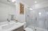 bathroom of one bedroom apartment at asa midtown apartments
