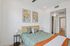 bedroom of one bedroom apartment at asa midtown apartments