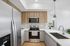 kitchen of one bedroom apartment at asa midtown apartments