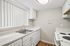 Kitchen at Creekwood with a window over the sink