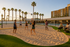 virtual lifestyle shot of sand volleyball court