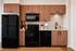 virtually staged kitchen at Rivenwood