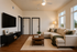 virtually staged living room at Rivenwood