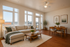 virtually staged living room at Rivenwood