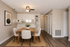 Virtually staged dining area at Cedar Park