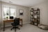 Virtually staged office at Cedar Park apartments