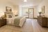 virtually staged bedroom at solthea apartments