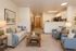 virtually staged bedroom at solthea apartments