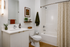 Virtually staged bathroom at Cassi