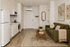Virtually staged studio at Cassi