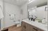 furnished bathroom at cedarline apartments