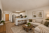 Solthea Apartments virtually staged living room