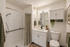 Solthea Apartments virtually staged bathroom