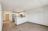 Solthea Apartments living room into kitchen