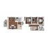 3 Bedroom, 1 Bath