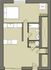 1 bedroom 1 bathroom renovated floor plan image