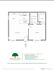 Corner one-bedroom at Orchard Mesa floorplan layout