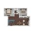 2 Bed, 1 Bath