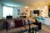 Pearl Greenway Apartment Living, Dining and Island | Apartments in Houston, TX