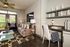 Pearl Greenway Living Room and Built In Desk | Houston, TX Apartments