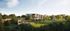 Elegant apartment complex surrounded by lush greenery and vibrant park space, highlighting modern architecture and communal outdoor areas.