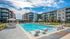 pool area at Starling at Bridgeland | Apartments in Cypress, TX | Cypress, TX Townhomes | Apartments in Bridgeland | Townhomes in Bridgeland