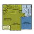 Beacon at Buffalo Pointe A3 Floorplan