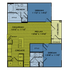 Beacon of Buffalo Pointe B2 Floorplan