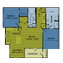 Beacon of Buffalo Pointe B3a Floorplan