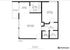 1x1 bedroom floorplan