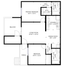 2BR/2BA Layout