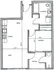 1Bed C Units 413,411,313,311,213,211