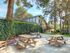 Outdoor view of apartment and grounds