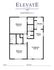 2 Bedroom-2 Bath Flat