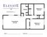 2 Bedroom 1 Bath (V2)