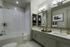 Double Sink Vanity and Tub