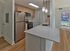 Kitchen with stainless steel appliances