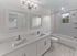 Oversized bathrooms with double vanity