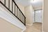 Two-story townhouse entry way