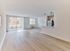 Bright open floor plan with large sliding glass door