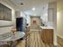 Renovated kitchen with stainless steel appliances