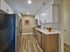 Renovated kitchen with stainless steel appliances
