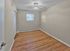 Spacious bedrooms with hardwood floor