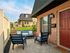 Private entrances & patios at Woods Edge Apartments