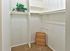 Spacious walk-in closet with built in shelving at Haynes Run Apartments in Medford, NJ