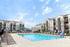 Tables & Seating by Pool | Ironwood | Altoona, Iowa
