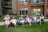 Residents Enjoying Outdoor Seating | Attivo Trails Waukee | Waukee, Iowa